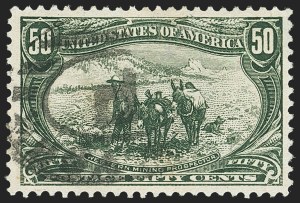 Sale 1166, Lot 888, 1898 Trans-Mississippi Issue (Scott 285-293)