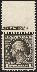 Sale 1166, Lot 945, 1908-10 Washington-Franklin Issues (Scott 331-356)