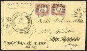 Sale 1172, Lot 1005, Autographs, U.S. Covers