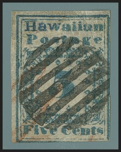 Sale 1172, Lot 1006, 1851 Missionary Issue (Scott 2-3)