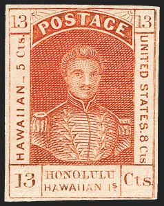 Sale 1172, Lot 1017, 1853-89 Kamehameha III Issues (Scott 5-7)