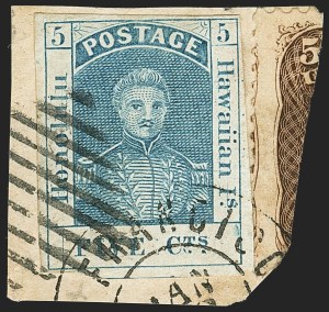Sale 1172, Lot 1030, 1853-89 Kamehameha III Issues, Re-Issues and Reprints (Scott 8-11)