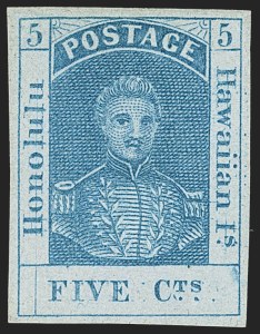 Sale 1172, Lot 1037, 1853-89 Kamehameha III Issues, Re-Issues and Reprints (Scott 8-11)