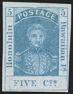 Sale 1172, Lot 1038, 1853-89 Kamehameha III Issues, Re-Issues and Reprints (Scott 8-11)