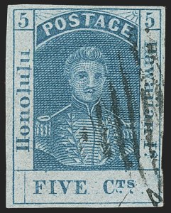 Sale 1172, Lot 1039, 1853-89 Kamehameha III Issues, Re-Issues and Reprints (Scott 8-11)