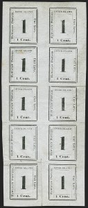 Sale 1172, Lot 1085, 1859-65 Numeral Issues, cont. (Scott 14-16)