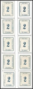 Sale 1172, Lot 1139, 1859-65 Numeral Issues, cont. (Scott 24-26)