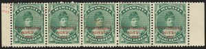 Sale 1172, Lot 1244, 1893 Provisional Government Issue (Scott 53-58)