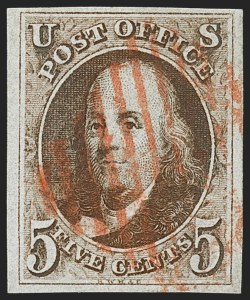 Sale 1172, Lot 502, Postmasters' Provisionals thru 1847 Issue (Scott 10X1, 1-4)