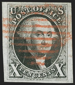 Sale 1172, Lot 503, Postmasters' Provisionals thru 1847 Issue (Scott 10X1, 1-4)