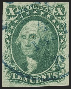 Sale 1172, Lot 515, 1851-56 Issue (Scott 7-17)
