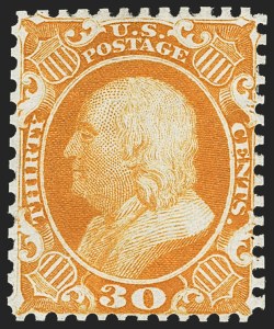 Sale 1172, Lot 521, 1857-60 Issue & 1875 Reprint (Scott 19-46)