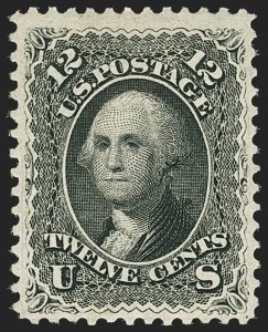 Sale 1172, Lot 525, 1861-68 Issues, 1875 Re-Issue (Scott 65-105)