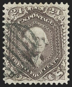Sale 1172, Lot 526, 1861-68 Issues, 1875 Re-Issue (Scott 65-105)