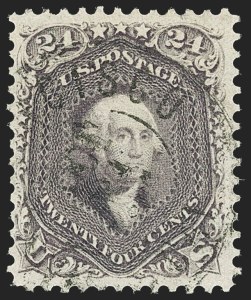 Sale 1172, Lot 527, 1861-68 Issues, 1875 Re-Issue (Scott 65-105)