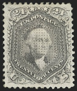 Sale 1172, Lot 537, 1861-68 Issues, 1875 Re-Issue (Scott 65-105)