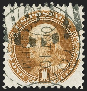 Sale 1172, Lot 553, 1875 Re-Issue of 1869 Pictorial Issue (Scott 123-133a)