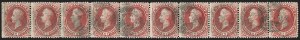 Sale 1172, Lot 559, 1870-88 Bank Note Issues (Scott 134-228)
