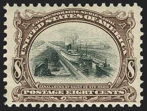 Sale 1172, Lot 612, 1901 Pan-American Issue (Scott 294-299)