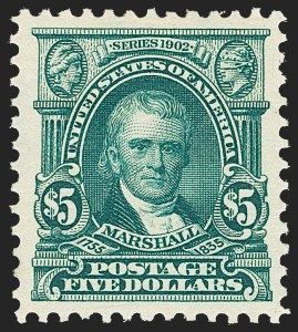 Sale 1172, Lot 617, 1902-08 Issues (Scott 300-320)