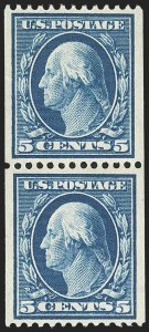 Sale 1172, Lot 640, 1908-10 Washington-Franklin Issues (Scott 331-356)