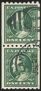 Sale 1172, Lot 663, 1910-13 Washington-Franklin Issue (Scott 374-396)