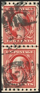 Sale 1172, Lot 665, 1910-13 Washington-Franklin Issue (Scott 374-396)
