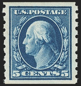 Sale 1172, Lot 683, 1910-13 Washington-Franklin Issue (Scott 374-396)