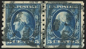 Sale 1172, Lot 685, 1910-13 Washington-Franklin Issue (Scott 374-396)
