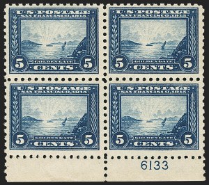 Sale 1172, Lot 693, 1913-15 Panama-Pacific Issue (Scott 397-404)