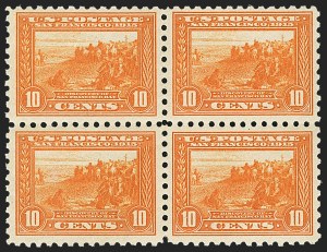 Sale 1172, Lot 696, 1913-15 Panama-Pacific Issue (Scott 397-404)