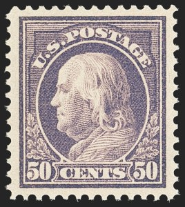 Sale Number 1172, Lot Number 717, 1912-14 Washington-Franklin Issue (Scott 405-423)