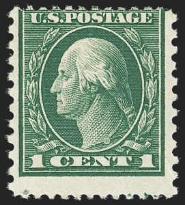 Sale 1172, Lot 721, 1914 Washington-Franklin Compound Perfs (Scott 423A-423D)