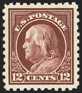 Sale 1172, Lot 725, 1913-15 Washington-Franklin Issues (Scott 424-446)