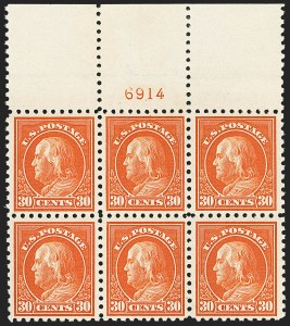 Sale 1172, Lot 729, 1913-15 Washington-Franklin Issues (Scott 424-446)