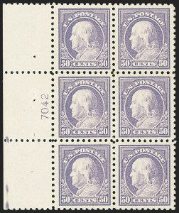 Sale 1172, Lot 731, 1913-15 Washington-Franklin Issues (Scott 424-446)