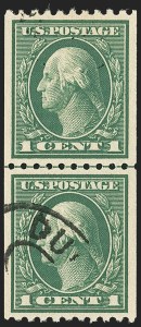Sale 1172, Lot 734, 1913-15 Washington-Franklin Issues (Scott 424-446)