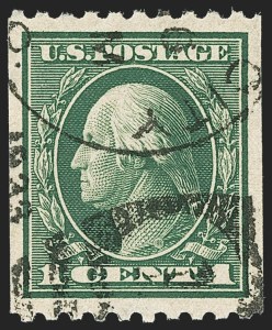 Sale 1172, Lot 736, 1913-15 Washington-Franklin Issues (Scott 424-446)