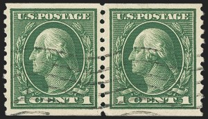 Sale 1172, Lot 739, 1913-15 Washington-Franklin Issues (Scott 424-446)