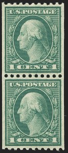 Sale 1172, Lot 756, 1913-15 Washington-Franklin Issues (Scott 447-461)