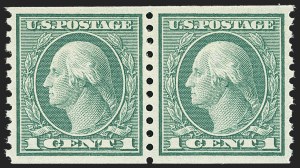 Sale 1172, Lot 765, 1913-15 Washington-Franklin Issues (Scott 447-461)