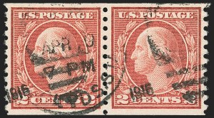 Sale 1172, Lot 777, 1913-15 Washington-Franklin Issues (Scott 447-461)