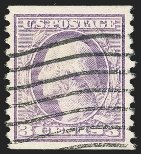 Sale 1172, Lot 779, 1913-15 Washington-Franklin Issues (Scott 447-461)