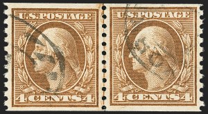 Sale 1172, Lot 782, 1913-15 Washington-Franklin Issues (Scott 447-461)