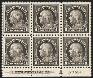 Sale 1172, Lot 801, 1916-17 Issues (Scott 462-480)