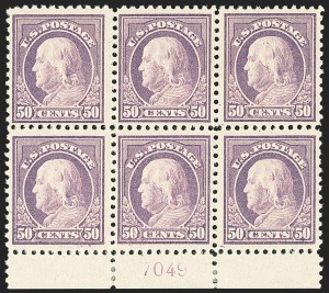 Sale 1172, Lot 822, 1917-19 Issues (Scott 481-524)