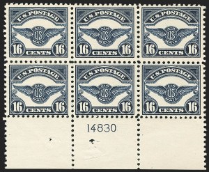 Sale 1172, Lot 880, Air Post (C1-C6)