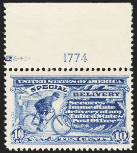 Sale 1172, Lot 911, Special Delivery thru Parcel Post