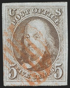 Sale Number 1174, Lot Number 1, 1847 Issue (Scott 1-2)