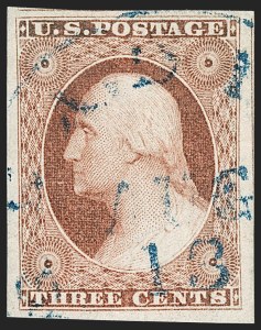 Sale Number 1174, Lot Number 10, 1851-56 Issue (Scott 5-17) Sale Number 1174, Lot Number 10, 1851-56 Issue (Scott 5-17)